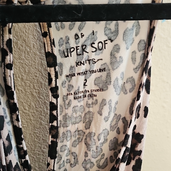 Torrid Cream and Black Animal Print Midi Dress - Picture 2 of 5